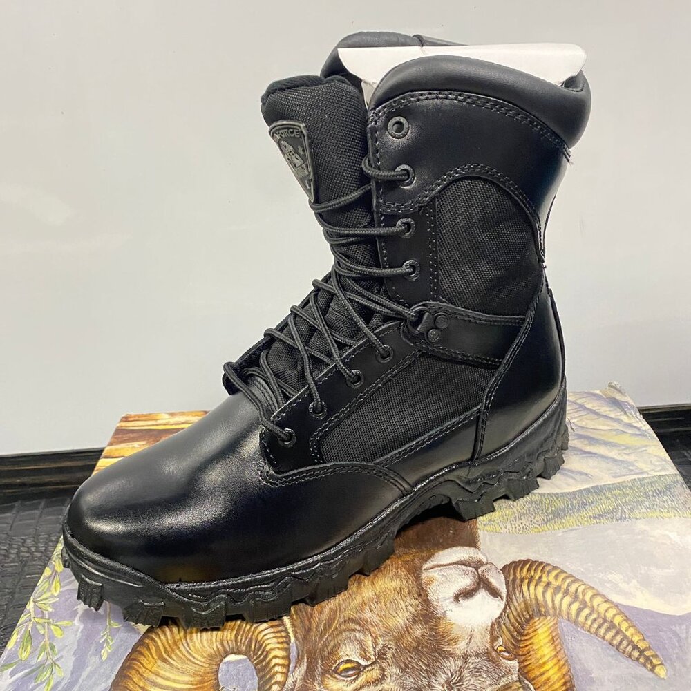Rocky Alpha Force Zipper Waterproof Public Service Boot